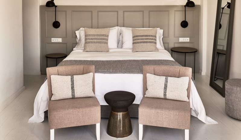 VEDEMA OVERVIEW - AEGEAN SUITE BEDROOM